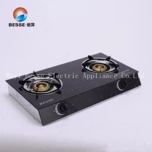 Table de cuisson en verre trempé avec double tour